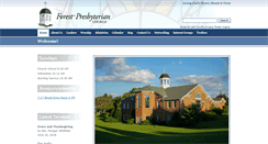 Desktop Screenshot of forestchurch.org